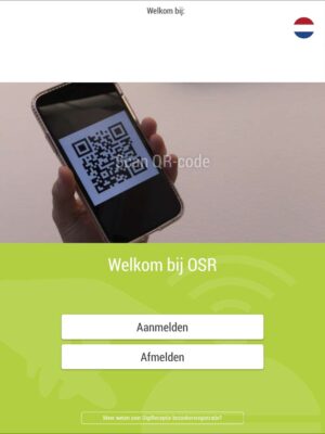 'Nieuw: Aan- en afmelden met QR-code 