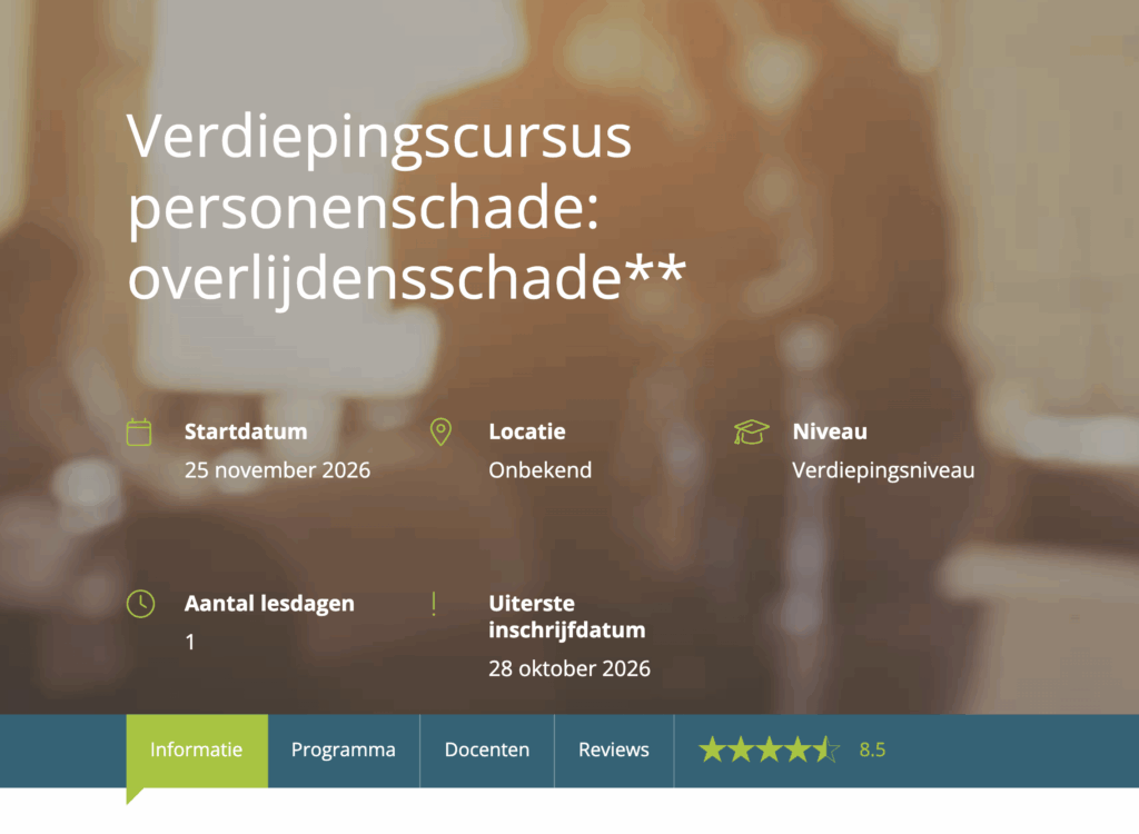 OSR cursusevaluatie juridische opleidingen